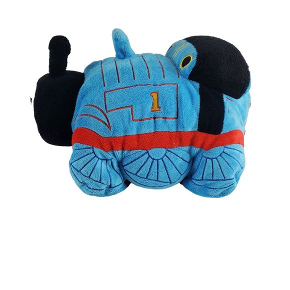 Thomas the Train Pillow Pets Large 17" full size Blue #1 tank engine 2011 No Tag - Picture 3 of 13